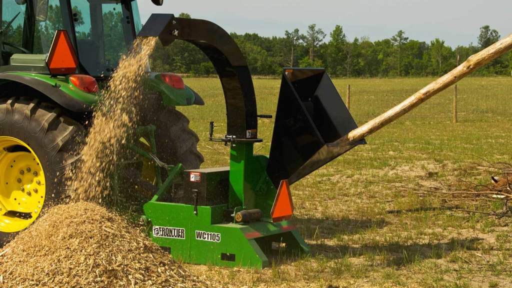 Wood Chipper For Tractor