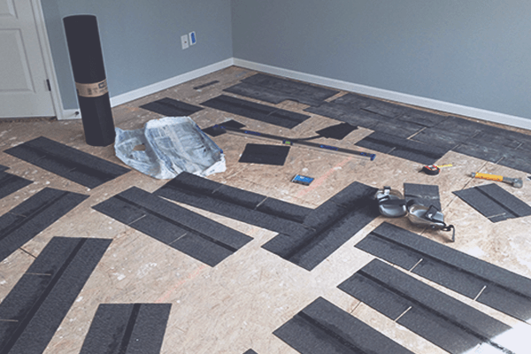 Can You Level a Floor with Shingles