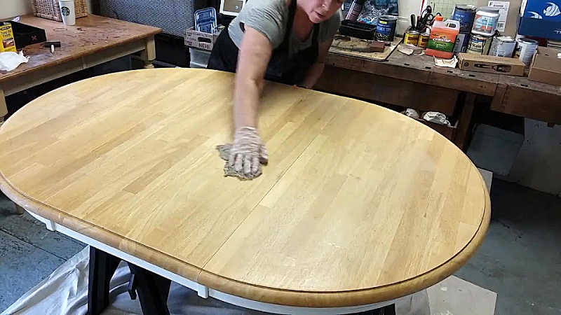 How To Refinish A Wood Table Guide