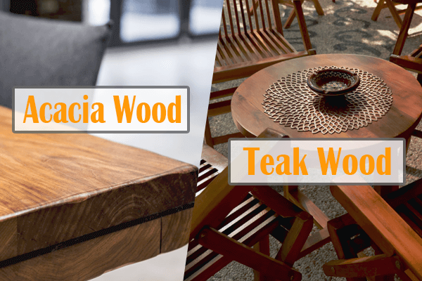 Acacia Wood vs Teak