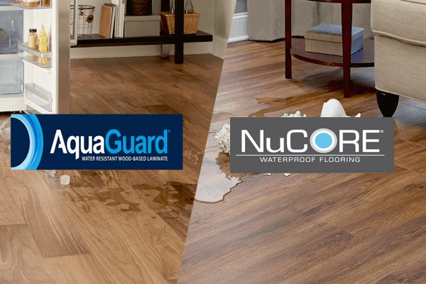 Aquaguard Laminate vs Nucore Vinyl Flooring