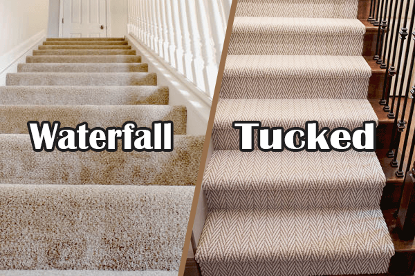 Waterfall Vs Tucked Carpet
