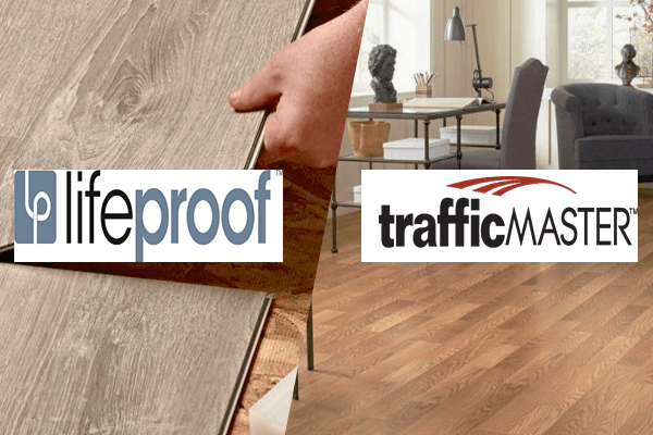 LifeProof vs TrafficMaster Flooring